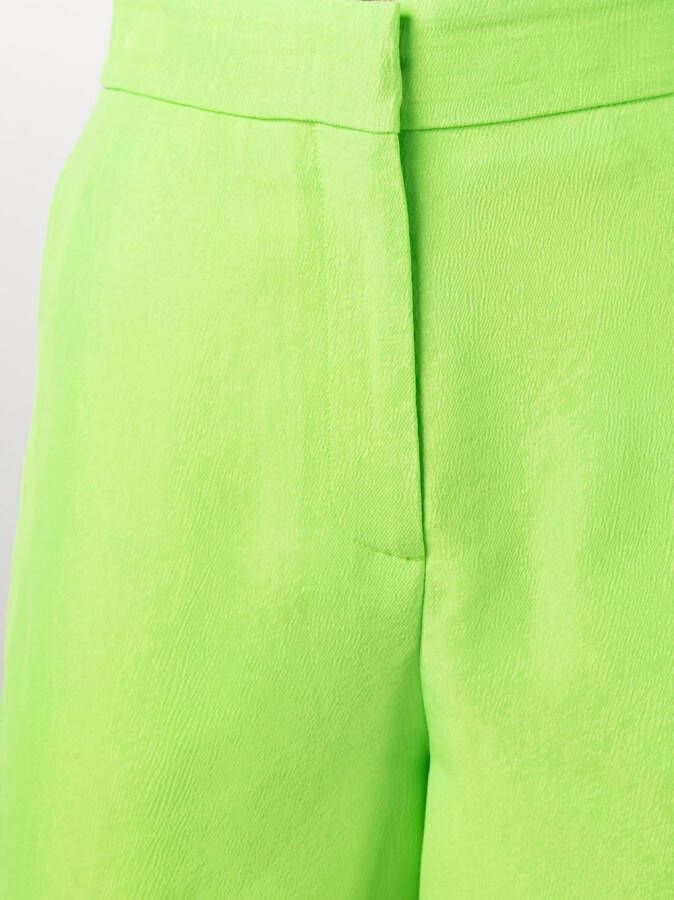 MSGM High waist shorts Groen