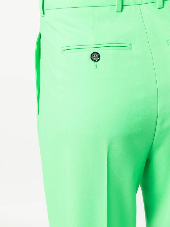 MSGM High waist pantalon Groen
