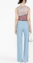 MSGM High waist broek Blauw - Thumbnail 3