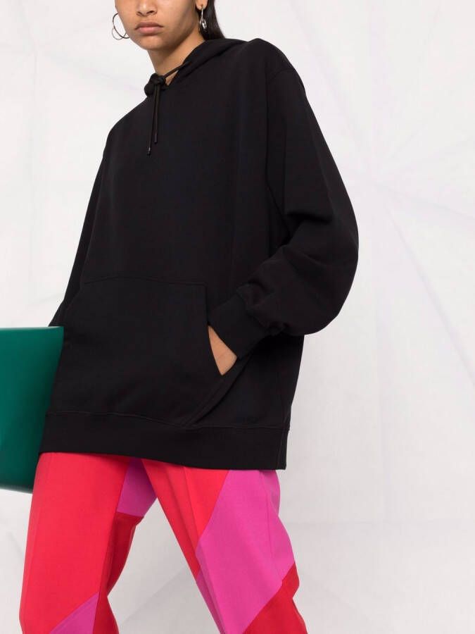 MSGM Hoodie met logo Zwart