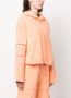 MSGM Hoodie met logoprint Oranje - Thumbnail 3