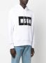 MSGM Hoodie met logoprint Wit - Thumbnail 3