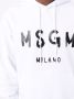 MSGM Hoodie met logoprint Wit - Thumbnail 5