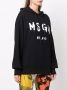 MSGM Hoodie met logoprint Zwart - Thumbnail 3