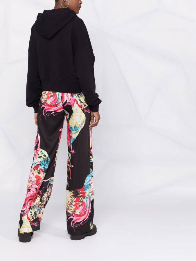 MSGM Hoodie met logoprint Zwart