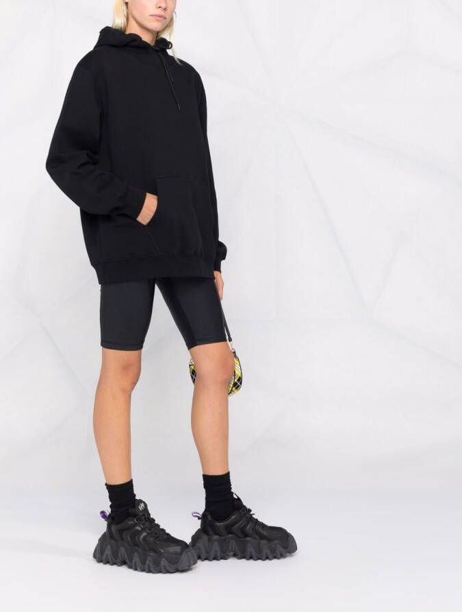 MSGM Hoodie met logoprint Zwart