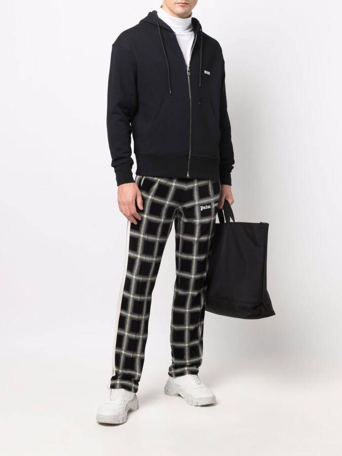 MSGM Hoodie met logoprint Zwart
