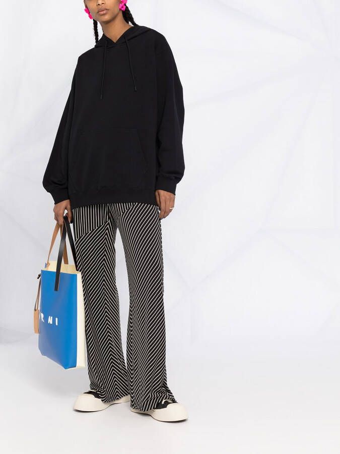 MSGM Hoodie met logoprint Zwart