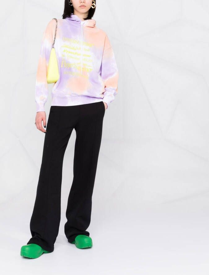 MSGM Hoodie met tekst Paars