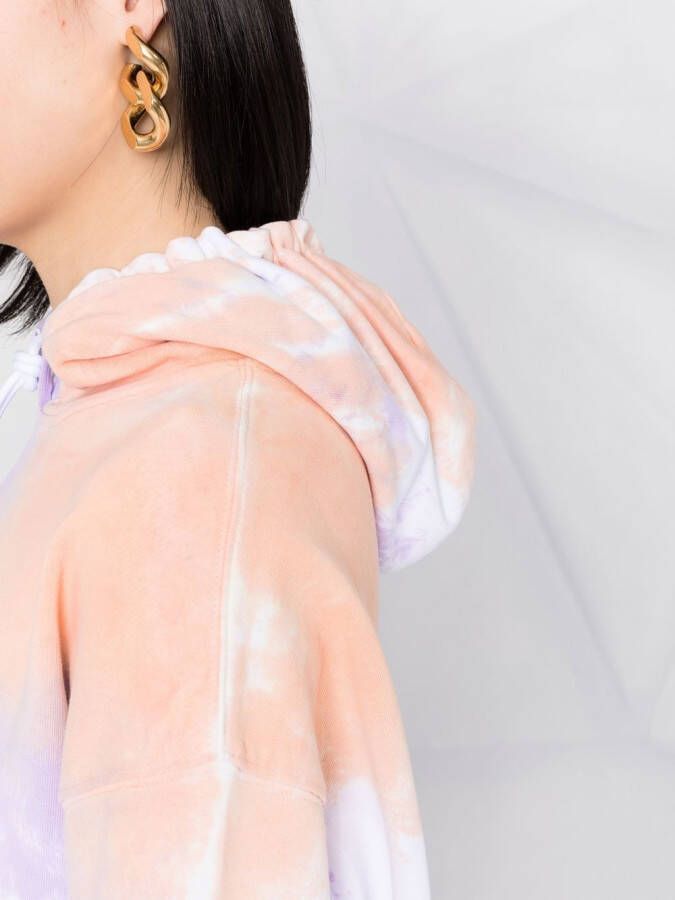 MSGM Hoodie met tekst Paars