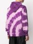 MSGM Hoodie met tie-dye print Paars - Thumbnail 4