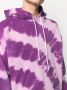 MSGM Hoodie met tie-dye print Paars - Thumbnail 5