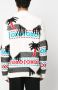 MSGM Intarsia vest Wit - Thumbnail 4