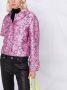MSGM Jack met slangenhuidprint Roze - Thumbnail 5