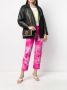 MSGM Jeans met tie-dye print Roze - Thumbnail 2