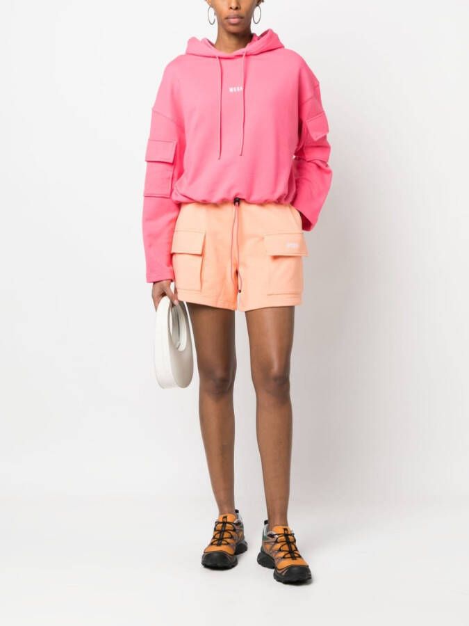 MSGM Jersey shorts Oranje