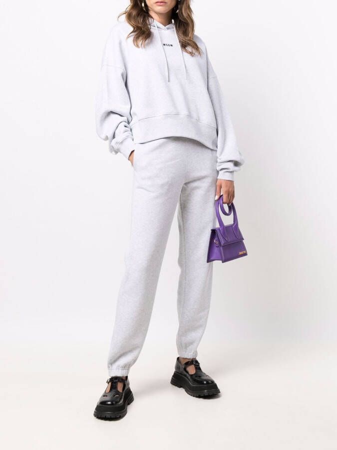 MSGM Joggingbroek met logodetail Grijs