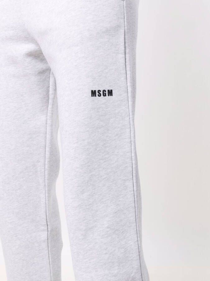 MSGM Joggingbroek met logodetail Grijs