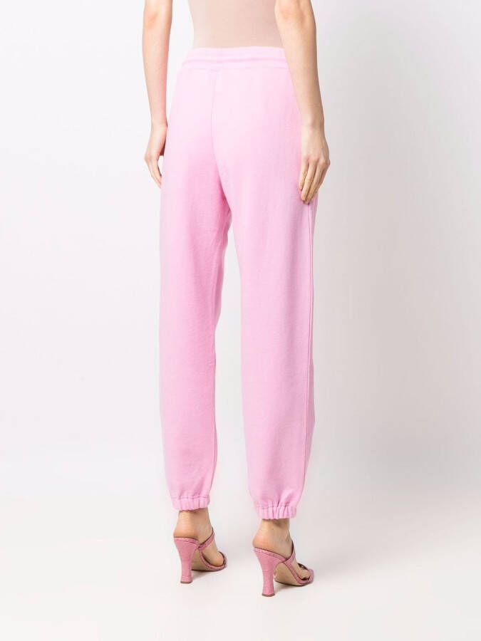 MSGM Trainingsbroek met logoprint Roze