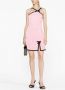 MSGM Jurk met contrasterende afwerking Roze - Thumbnail 2