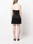 MSGM Jurk met contrasterende afwerking Zwart - Thumbnail 4