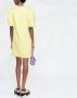 MSGM Jurk met ruches Geel - Thumbnail 4