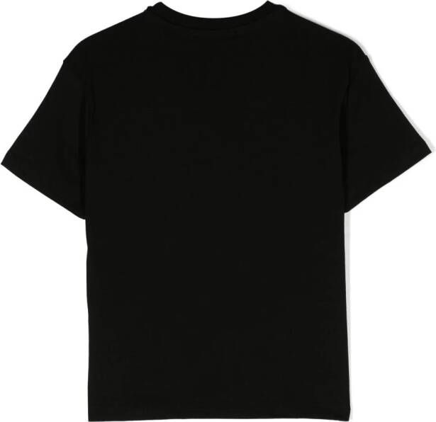 MSGM Kids T-shirt met borstzak Zwart