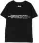 MSGM Kids T-shirt met geborduurd logo Zwart - Thumbnail 2