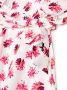 MSGM Kids Jurk met bloe print Wit - Thumbnail 3