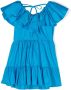 MSGM Kids Gelaagde jurk Blauw - Thumbnail 2