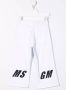 MSGM Kids Jeans met logoprint Wit - Thumbnail 2