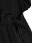 MSGM Kids Jurk met lint Zwart - Thumbnail 3