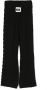 MSGM Kids Kabelgebreide broek Zwart - Thumbnail 2