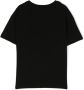 MSGM Kids T-shirt met geborduurd logo Zwart - Thumbnail 2