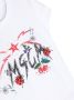 MSGM Kids T-shirt met logoprint Wit - Thumbnail 3