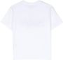 MSGM Kids T-shirt met logoprint Wit - Thumbnail 2