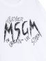 MSGM Kids T-shirt met logoprint Wit - Thumbnail 3