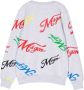 MSGM Kids Sweater met logoprint Grijs - Thumbnail 2