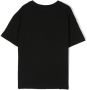 MSGM Kids T-shirt met logoprint Zwart - Thumbnail 2