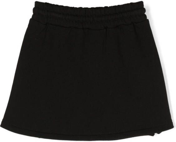 MSGM Kids Rok met logoprint Zwart