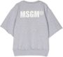 MSGM Kids T-shirt met logoprint Grijs - Thumbnail 2