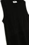 MSGM Kids Mouwloze jurk Zwart - Thumbnail 3
