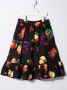 MSGM Kids Rok met fruitprint Zwart - Thumbnail 2