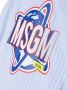 MSGM Kids Shirt met logoprint Blauw - Thumbnail 3