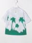 MSGM Kids Shirt met logoprint Wit - Thumbnail 2