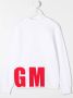 MSGM Kids Sweater met logo kinderen katoen 12 jaar Wit - Thumbnail 2