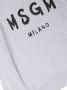 MSGM Kids Sweater met logoprint Grijs - Thumbnail 3