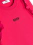 MSGM Kids Sweater met logoprint Roze - Thumbnail 3