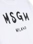 MSGM Kids Sweater met logoprint Wit - Thumbnail 3
