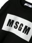 MSGM Kids Sweater met logoprint Zwart - Thumbnail 3